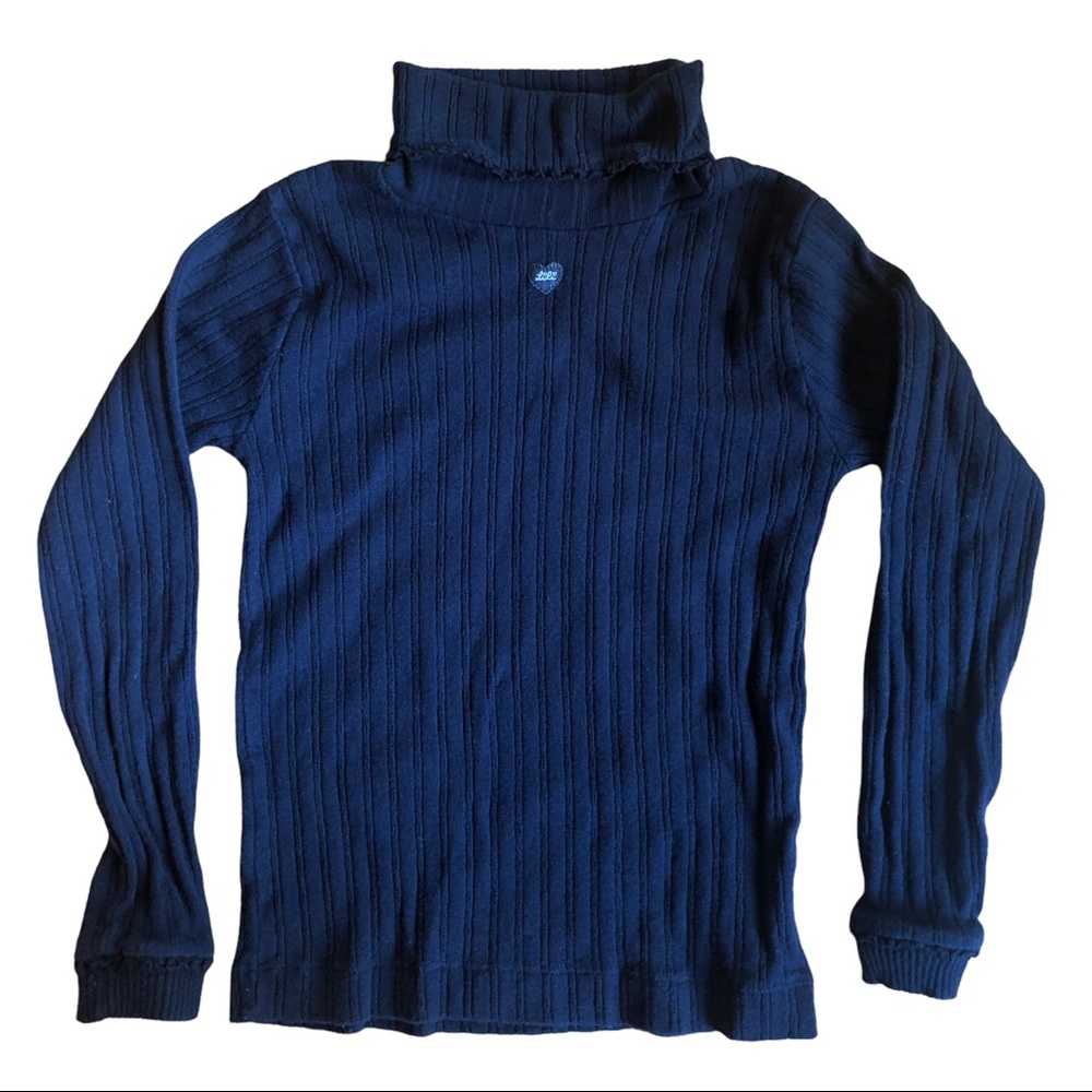 Lili Gaufrette black turtleneck